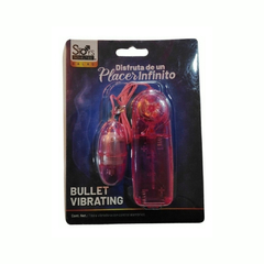 Bala Vibradora Con Control Clítoris Rosa Transparente Sstoys - comprar en línea