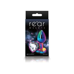 Plug Anal Chico De Aluminio Multicolor - Rear Assets Small - comprar en línea