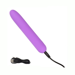 Vibrador De Silicona Recargable - Mini Vibe Bliss Liquid Purple en internet