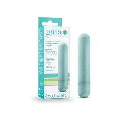 Vibrador Ecológico Biodegradable - Gaia BioFeel Eco Bullet Aqua Blush