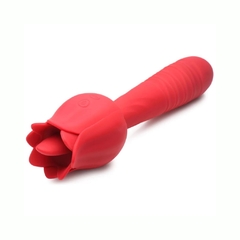 Lengua y Vibrador Con Penetración - Racy Rose Bloomgasm