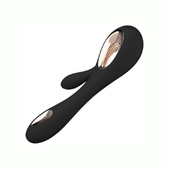 Vibrador De Conejo - Soraya Wave Black Lelo en internet