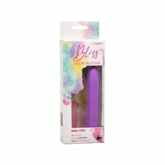 Vibrador De Silicona Recargable - Mini Vibe Bliss Liquid Purple - comprar en línea