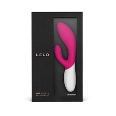 Ina Wave 2 Cerise Lelo - Conejo Vibrador Con Movimiento - Piccolo Boutique