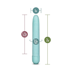 Vibrador Ecológico Biodegradable - Gaia BioFeel Eco Aqua Blush - Piccolo Boutique