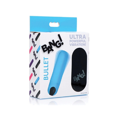 Bala Vibradora Recargable Control Remoto Azul - Bang Bullet - tienda en línea