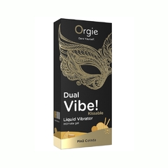 Orgie Dual Vibe! Vibrador Líquido Nivel 4 15 ml Piña Colada - Piccolo Boutique