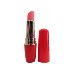 Vibrador Labial De Clítoris Discreto - Lipstick Red Glossy