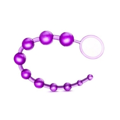 Rosario Anal Suave Púrpura - B Yours Basic Beads Blush