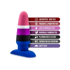 Plug Anal Orgullo LGBT - Avant Pride P5 Genderfluid Blush