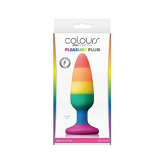 Plug Anal Chico Multicolor Pride - Pleasure Plug Nsnovelties - comprar en línea