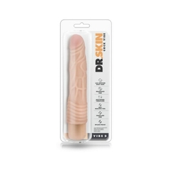 Dildo Vibrador Realista - Dr. Skin Cock Vibe 2 Beige Blush