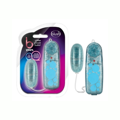 Bala Vibradora Con Control Azul - B Yours Glitter Power Blush - tienda en línea