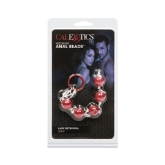Rosario Bolas Anales - Medium Anal Beads Red Calexotics - Piccolo Boutique