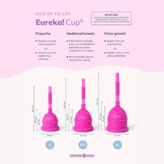 Copa Menstrual Vaciable - Eureka! Cup Sensual Intim Chica - tienda en línea