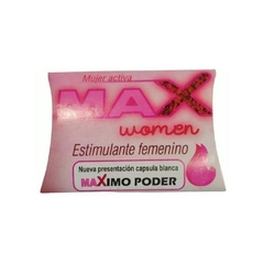Cápsula Vigorizante Sexual Femenino - Max Women