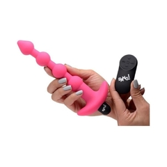 Bolas Anales Vibradoras De Silicona Rosa Con Control - Anal Beads Bang - comprar en línea