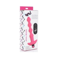 Bolas Anales Vibradoras De Silicona Rosa Con Control - Anal Beads Bang - comprar en línea