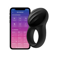 Anillo Vibrador Con App - Signet Black Satisfyer - comprar en línea