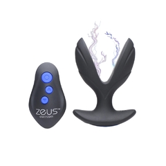 Plug Anal Vibrador y Electro Shock con Control - Electro Spread Zeus