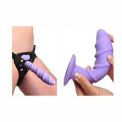 Dildo Consolador De Silicona Flexible - Swirl Simply Sweet - Piccolo Boutique