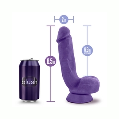 Dildo Consolador Doble Densidad - Bold Aunaturel Purple Pound - tienda en línea