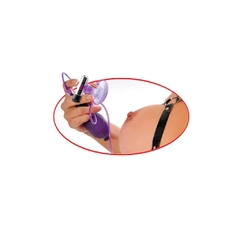 Bombas De Pezones Con Vibración - Bdsm Vibrating Nipple Pumps Purple - Piccolo Boutique