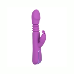 Conejo Vibrador Con Penetración - Jack Rabbit Elite Thrusting Purple