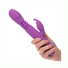 Conejo Vibrador Con Penetración - Jack Rabbit Elite Thrusting Purple - Piccolo Boutique