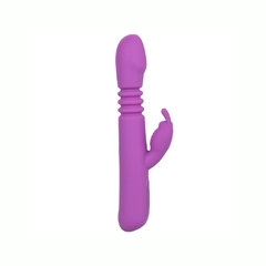 Imagen de Conejo Vibrador Con Penetración - Jack Rabbit Elite Thrusting Purple