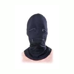 Capucha Con Cremallera Bondage - Zipper Face Black - comprar en línea