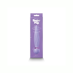 Masajeador Wand Vibrador Giratorio Twist - Sugar Pop Twist Purple - Piccolo Boutique