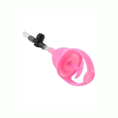 Bomba Vaginal Vibradora Texturizada - Vibrating Mini Pussy Pump Pink en internet