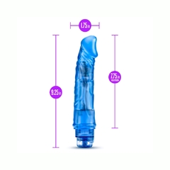 Dildo Consolador Vibrador Azul - Vibe 6 B yours - comprar en línea