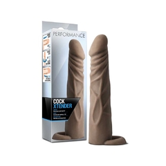 Extensión De Pene Realista Con Anillo - Performance Cock Xtender Brown 1.7 en internet