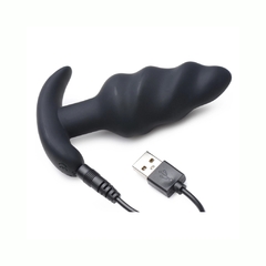 Plug Vibrador Con Espiral A Control - Swirl Black Bang en internet