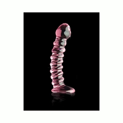 Consolador de Cristal De Espiral - Icicles No 28 Pink - comprar en línea