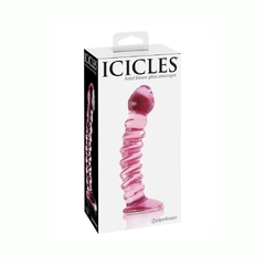 Consolador de Cristal De Espiral - Icicles No 28 Pink - tienda en línea
