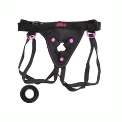 Strap On Ajustable Para Dildo - Dillio Perfect Fit Harness Pink - comprar en línea