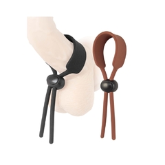 Duo Ligas Para Pene - Adjustable Cock Ties Loops - comprar en línea