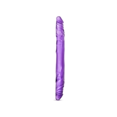 Dildo Doble Flexible - B Yours Double Dong 14 Purple