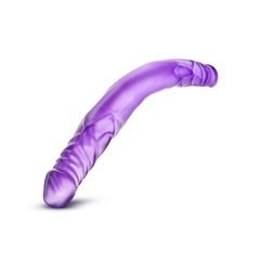 Dildo Doble Flexible - B Yours Double Dong 14 Purple - comprar en línea