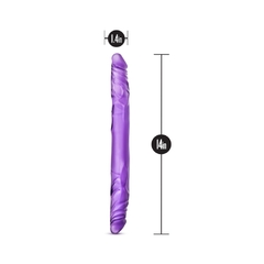 Dildo Doble Flexible - B Yours Double Dong 14 Purple en internet