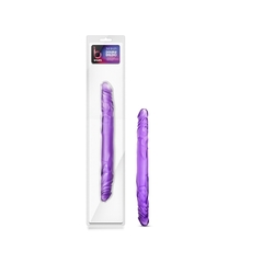 Dildo Doble Flexible - B Yours Double Dong 14 Purple - tienda en línea