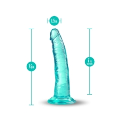 Dildo Consolador Realista - Lust N'thrust 7 Teal B Yours+ - comprar en línea