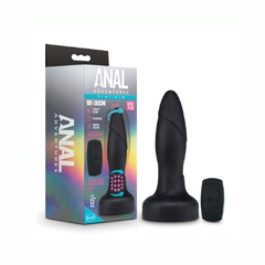 Plug Anal Vibrador Con Perlas Rotativas - Drive Adventures Platinum - Piccolo Boutique