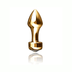 Plug Anal Dorado Con Gema - Mini Luv Plug Fantasy Gold