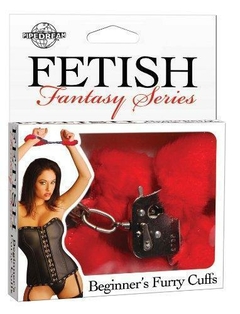 Esposas Con Peluche Rojas - Beginners Furry Cuffs Fantasy Series - comprar en línea