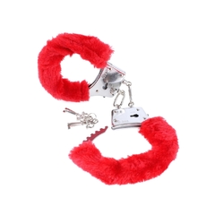 Esposas Con Peluche Rojas - Beginners Furry Cuffs Fantasy Series - Piccolo Boutique