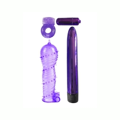 Set De Vibradores Para Pareja - Ultimate Pleasure Couples Kit Purple Classix